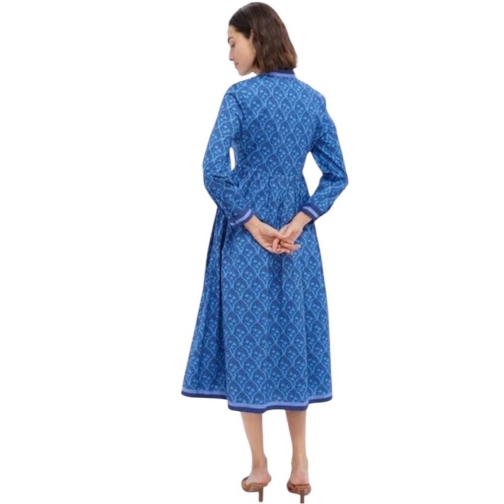 NEW Tuckernuck Nancy dress. Navy Cerulean. S. NWT. - Picture 3 of 8